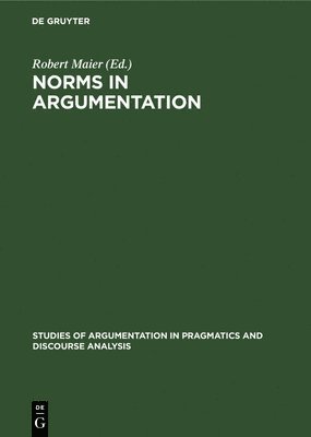 bokomslag Norms in Argumentation