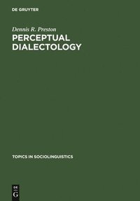 bokomslag Perceptual Dialectology