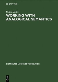 bokomslag Working with Analogical Semantics