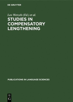 Studies in Compensatory Lengthening 1