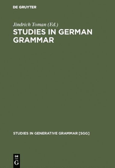 bokomslag Studies in German Grammar