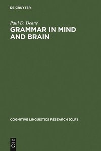 bokomslag Grammar in Mind and Brain