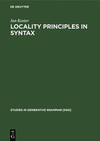 bokomslag Locality principles in syntax