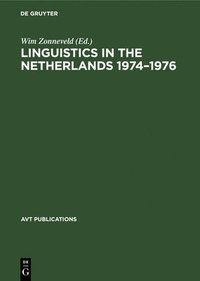 bokomslag Linguistics in the Netherlands 1974-1976