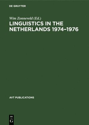 Linguistics in the Netherlands 1974-1976 1