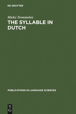 The Syllable in Dutch 1