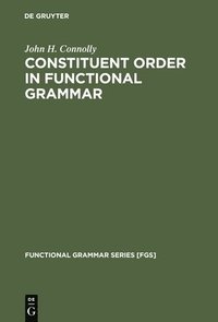 bokomslag Constituent Order in Functional Grammar