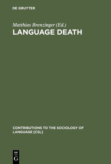Matthias Brenzinger - Language Death, Inbunden