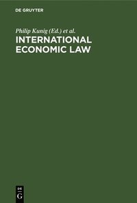 bokomslag International Economic Law