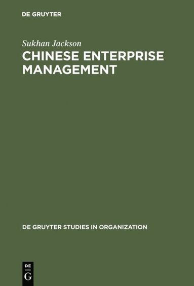 bokomslag Chinese Enterprise Management