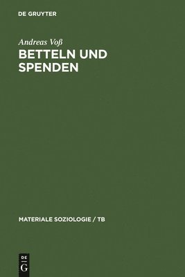 bokomslag Betteln und Spenden