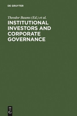 Institutional Investors and Corporate Governance 1