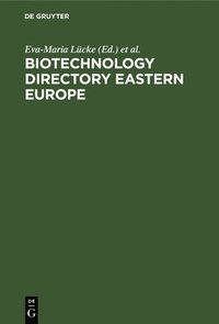 bokomslag Biotechnology Directory Eastern Europe