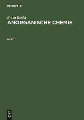 Erwin Riedel - Anorganische Chemie, Inbunden