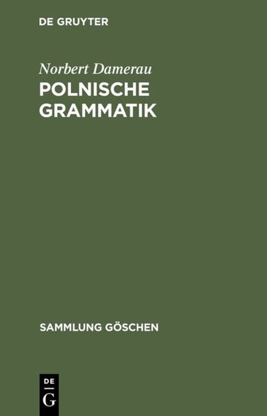 Norbert Damerau - Polnische Grammatik, Häftad