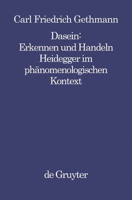 bokomslag Dasein: Erkennen Und Handeln