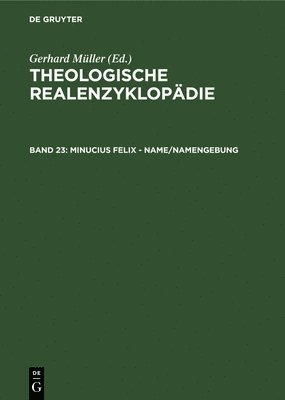 Gerhard Müller - Minucius Felix - Name/Namengebung, Inbunden