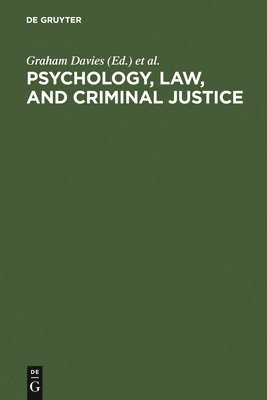 bokomslag Psychology, Law, and Criminal Justice