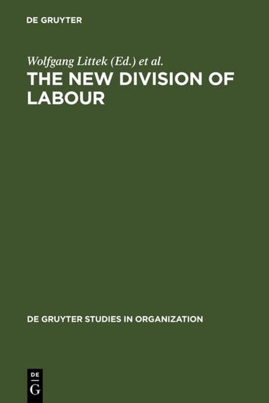 Wolfgang Littek, Tony Charles - New Division of Labour, Inbunden