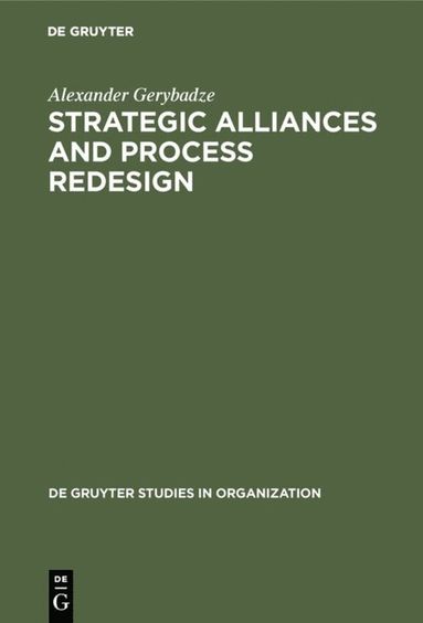 bokomslag Strategic Alliances and Process Redesign