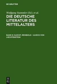 bokomslag Slecht, Reinbold - Ulrich von Liechtenstein