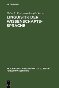bokomslag Linguistik der Wissenschaftssprache