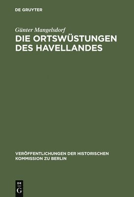 bokomslag Ortswüstungen des Havellandes