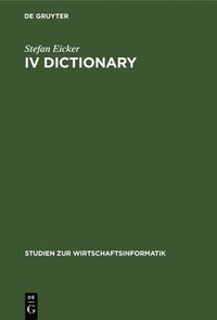 bokomslag IV Dictionary