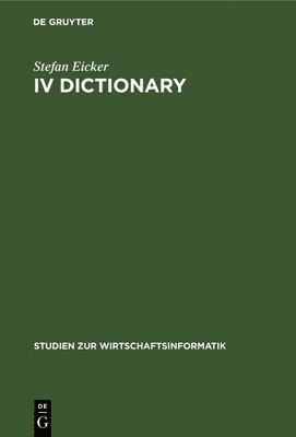 IV Dictionary 1