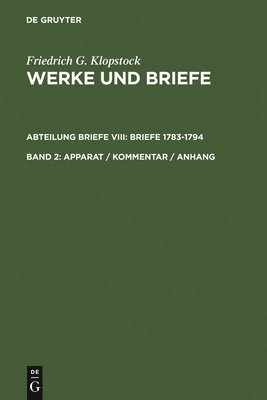 Helmut Riege - Apparat / Kommentar / Anhang, Inbunden