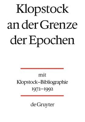 Klopstock an der Grenze der Epochen 1