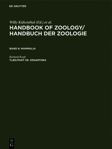 Richard Kraft - Xenarthra, Inbunden