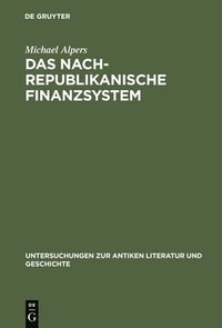 bokomslag Das Nachrepublikanische Finanzsystem