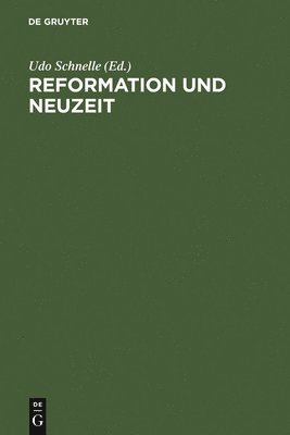 bokomslag Reformation Und Neuzeit