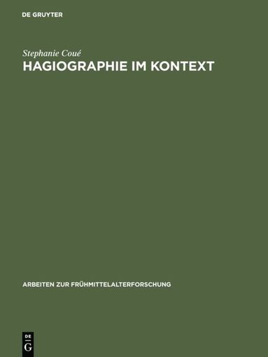 bokomslag Hagiographie im Kontext