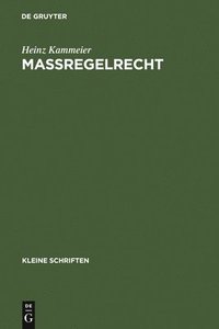bokomslag Maßregelrecht