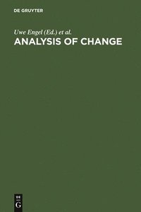 bokomslag Analysis of Change