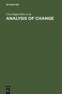 Analysis of Change 1