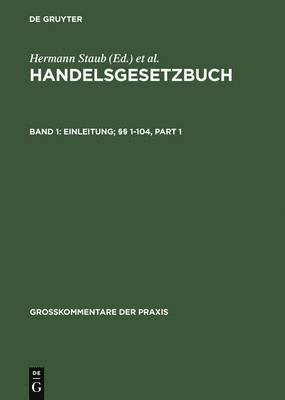 Einleitung; §§ 1-104, Inbunden