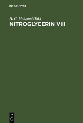 bokomslag Nitroglycerin VIII