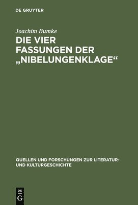 Die vier Fassungen der &quot;Nibelungenklage&quot; 1