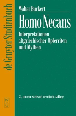 Walter Burkert - Homo Necans, Häftad