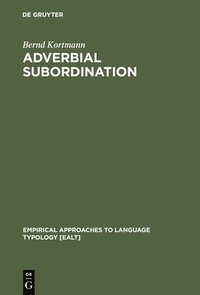 bokomslag Adverbial Subordination