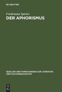 Der Aphorismus 1