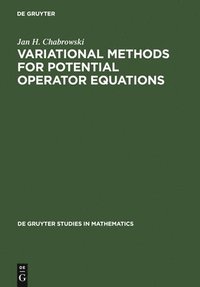 bokomslag Variational Methods for Potential Operator Equations