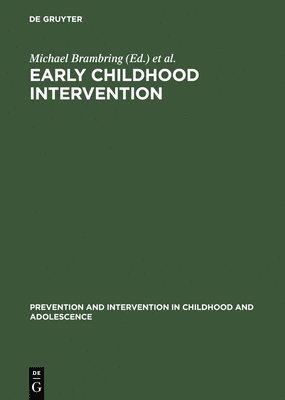 Early Childhood Intervention 1