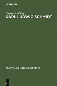 bokomslag Karl Ludwig Schmidt