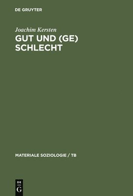 bokomslag Gut und (Ge)schlecht