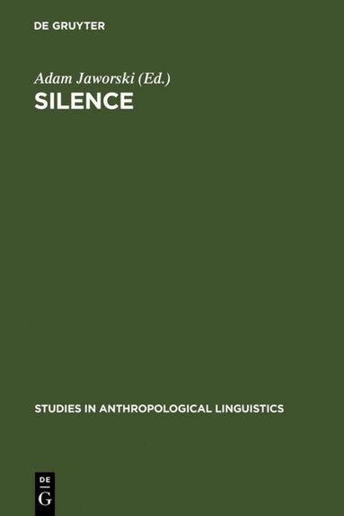 Adam Jaworski - Silence, Inbunden