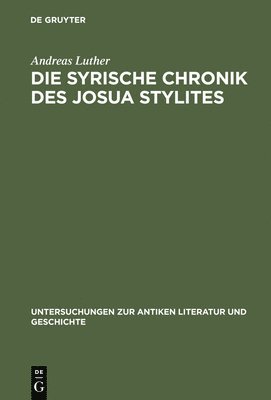 bokomslag Die syrische Chronik des Josua Stylites